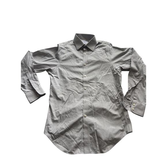 Charles Tyrwhitt Dress Shirt Non Iron Slim Fit Men’s Size 14 1/2 / 33 - Picture 1 of 4